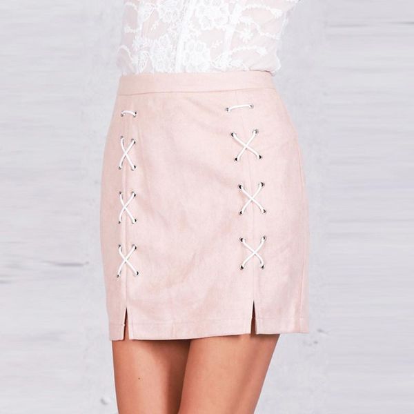 skirts zipper split bodycon short womens spring lace up suede pencil skirt winter cross high waist, Black
skirts zipper split bodycon short womens spring lace up suede pencil skirt winter cross high waist, Black