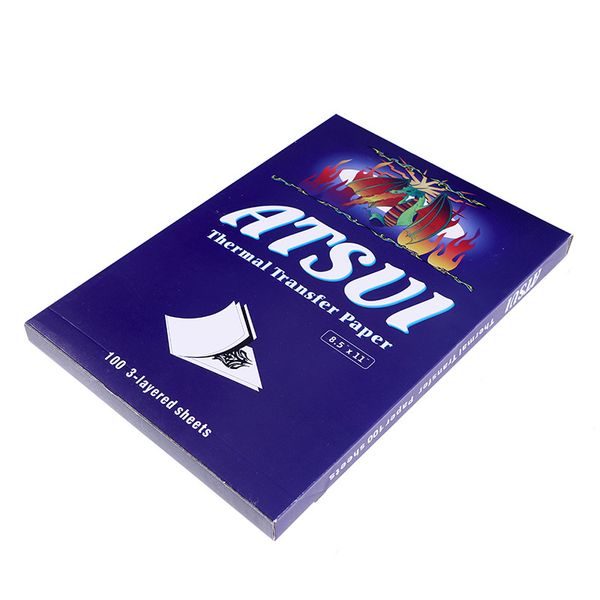 100 sheets a4 tattoo transfer stecial paper spirit master for tattoo gun needle ink cups grips kits
100 sheets a4 tattoo transfer stecial paper spirit master for tattoo gun needle ink cups grips kits
