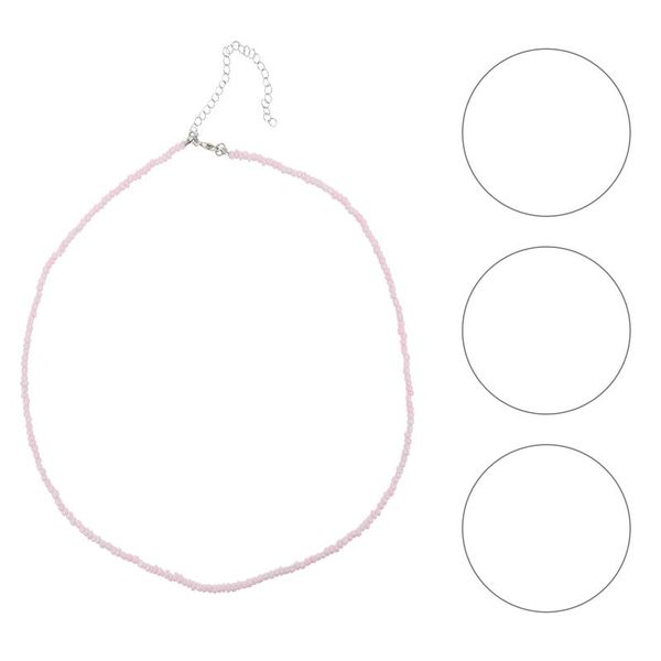 pendant necklaces 1pc ethnic style beaded necklace summer beach clavicle chain lady choker, Silver
pendant necklaces 1pc ethnic style beaded necklace summer beach clavicle chain lady choker, Silver
