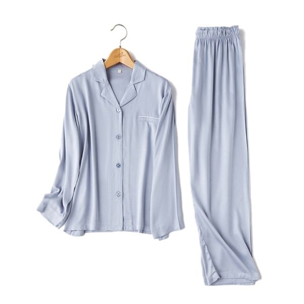 women long-sleeved pajamas trousers sets viscose sleepwear fashion luxury female two pieces ladies nighties homewear 211126, Black;red
women long-sleeved pajamas trousers sets viscose sleepwear fashion luxury female two pieces ladies nighties homewear 211126, Black;red