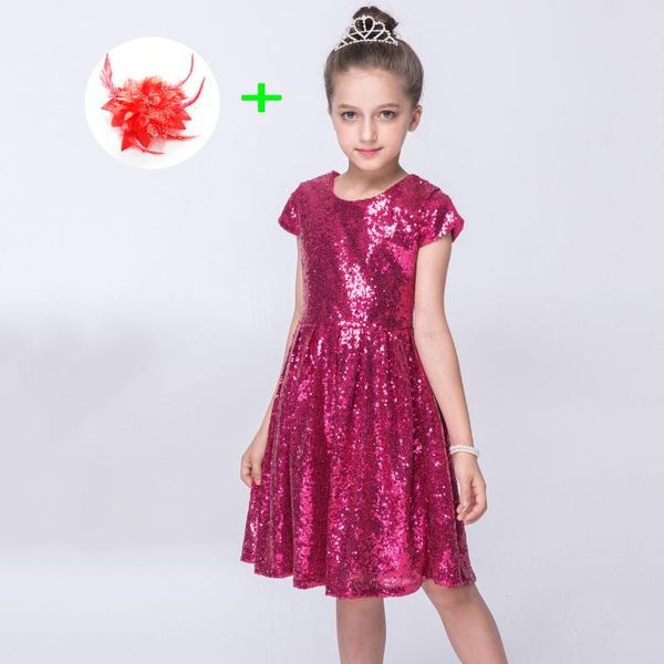 girl's dresses children birthday sequined clothes a-line kids sequin dress special occasion for girls party wear size 2 to 10, Red;yellow
girl's dresses children birthday sequined clothes a-line kids sequin dress special occasion for girls party wear size 2 to 10, Red;yellow