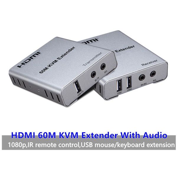 audio cables & connectors kvm extender usb mouse/keyboard extension 60m by cat5/6/rj45/lan/utp network cable,ir control,tx/rx 3.5mm r/l
audio cables & connectors kvm extender usb mouse/keyboard extension 60m by cat5/6/rj45/lan/utp network cable,ir control,tx/rx 3.5mm r/l