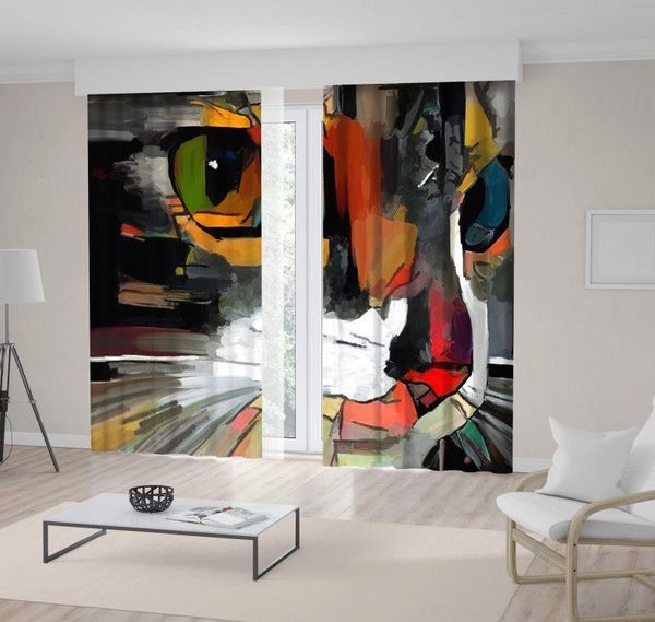 curtain & drapes cat heterochromia with different eye colors rough brushstrokes modern oil painting artwork black white blue green
curtain & drapes cat heterochromia with different eye colors rough brushstrokes modern oil painting artwork black white blue green
