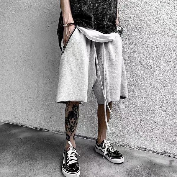 men's shorts harajuku washed retro-loose casual drawstring shorts men and women straight-line hip hop oversize zipper pockets five stit, White;black
men's shorts harajuku washed retro-loose casual drawstring shorts men and women straight-line hip hop oversize zipper pockets five stit, White;black