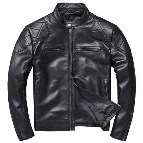men's leather & faux automotive genuine jacket and coat 4xl sheepskin jackets overcoats slim fit real coats winter streetwear, Black
men's leather & faux automotive genuine jacket and coat 4xl sheepskin jackets overcoats slim fit real coats winter streetwear, Black