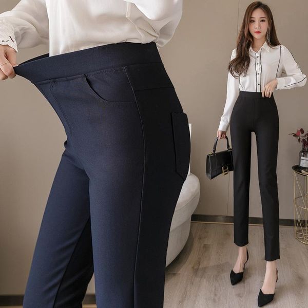 women's leggings 2021 spring and autumn cotton large size pencil nine-point pants women, Black
women's leggings 2021 spring and autumn cotton large size pencil nine-point pants women, Black