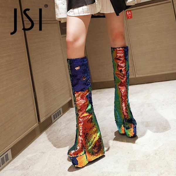 boots jsi women high sequins rhinestone thin heels mixed colors shoes nightclub plus size 32-43 platform lady vo769, Black
boots jsi women high sequins rhinestone thin heels mixed colors shoes nightclub plus size 32-43 platform lady vo769, Black