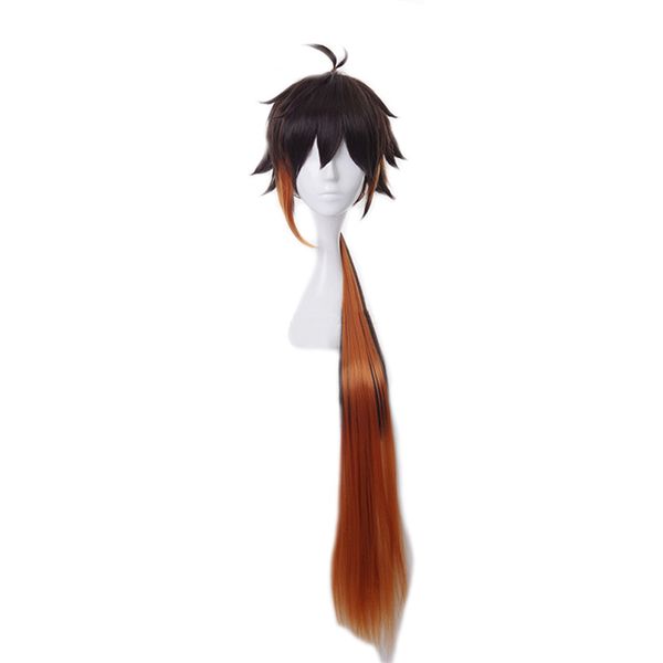 genshin impact zhongli cosplay long christmas brown orange wig cosplay costume heat resistant synthetic anime wigs halloween, Black
genshin impact zhongli cosplay long christmas brown orange wig cosplay costume heat resistant synthetic anime wigs halloween, Black