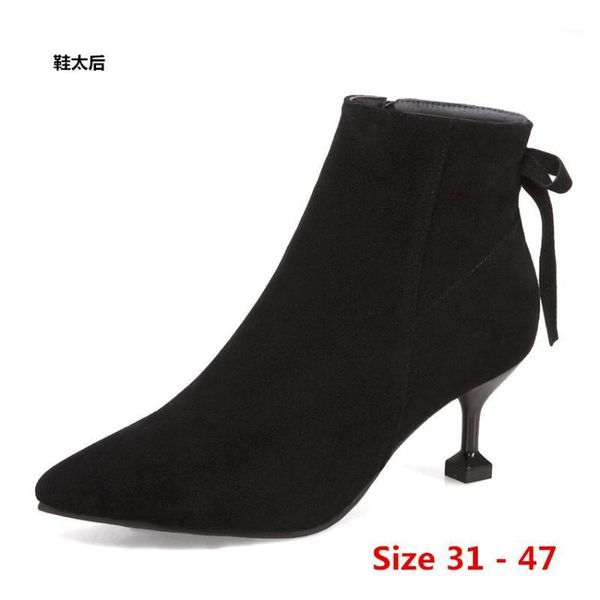 boots woman high heel heels for women shoes spring autumn ankle booties female small big size 31 - 471, Black
boots woman high heel heels for women shoes spring autumn ankle booties female small big size 31 - 471, Black