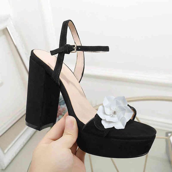 sandals women designer luxury platform sandal suede and leather style heel 11.5cm fashion woman shoes size 35-42 model sd02, Black
sandals women designer luxury platform sandal suede and leather style heel 11.5cm fashion woman shoes size 35-42 model sd02, Black