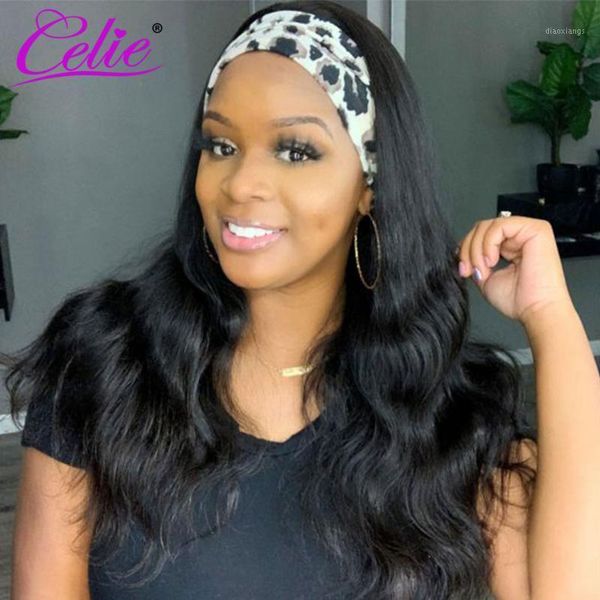 celie hair headband wig body wave lace front wigs glueless 150% ice silk scarf for black women wigs1, Black;brown
celie hair headband wig body wave lace front wigs glueless 150% ice silk scarf for black women wigs1, Black;brown