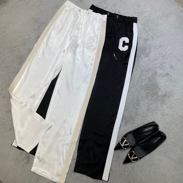 2021ss spring women's pants great quality women designers clothes for fashion lady cha and nel white trouses, Black;white
2021ss spring women's pants great quality women designers clothes for fashion lady cha and nel white trouses, Black;white