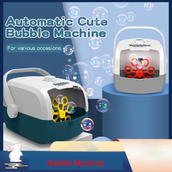 New High Output Machine Portable Automatic Bubble Machine Suitable For Outdoor Use Plug-in Bubble Toys Gifts For Girls And Boys
New High Output Machine Portable Automatic Bubble Machine Suitable For Outdoor Use Plug-in Bubble Toys Gifts For Girls And Boys