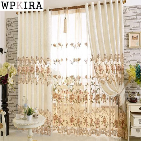 curtain & drapes european country embroidery for living room lace bottom velvet stitching drape window bedroom sheer voile blinds 321#e
curtain & drapes european country embroidery for living room lace bottom velvet stitching drape window bedroom sheer voile blinds 321#e