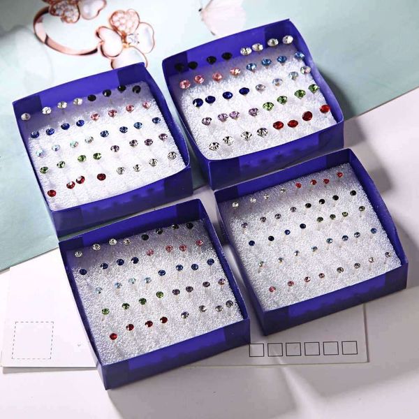pair/set 20 women rhinestone crystal ear stud mixed styles round small earrings sets game jewelry poison 2 3 4 5mm, Golden
pair/set 20 women rhinestone crystal ear stud mixed styles round small earrings sets game jewelry poison 2 3 4 5mm, Golden