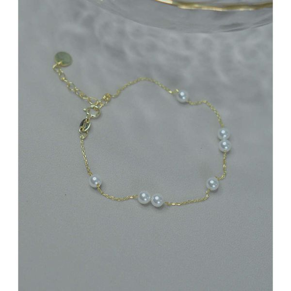 ye yuan hand made seven small pearls bracelet temperament simple string japanese and korean jewelry ornament 005122, Black
ye yuan hand made seven small pearls bracelet temperament simple string japanese and korean jewelry ornament 005122, Black