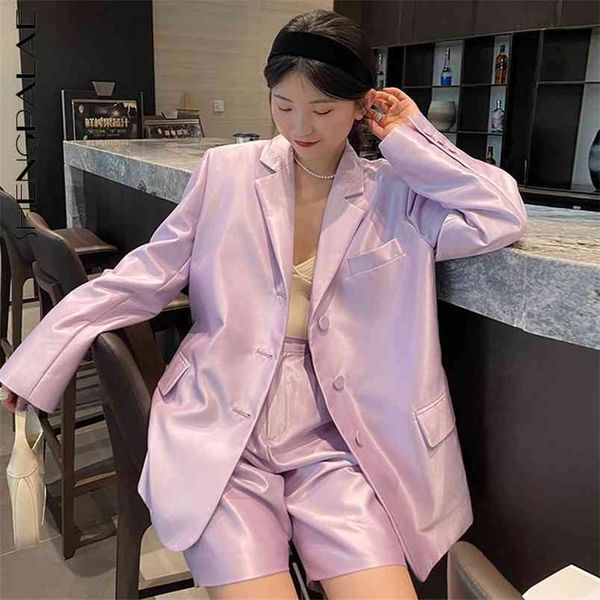 purple blazer women's spring autumn notched large szie single breasted long sleeve suit coat female tide 210427, White;black
purple blazer women's spring autumn notched large szie single breasted long sleeve suit coat female tide 210427, White;black