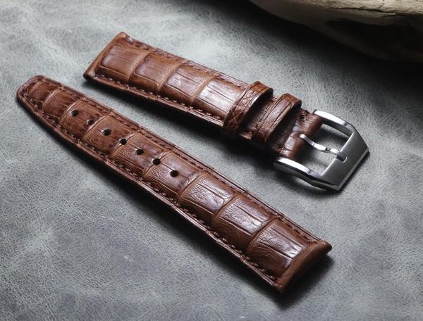 watch bands 20 21 22mm handmade crocodile skin strap high-end genuine leather watchbands alligator black brown man universal belt wristband
watch bands 20 21 22mm handmade crocodile skin strap high-end genuine leather watchbands alligator black brown man universal belt wristband
