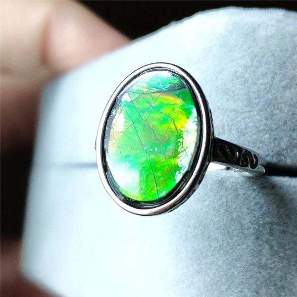 cluster rings 16x12mm natural green ammonite ammolite ring men woman crystal love gift beads 925 sterling silver fashion, Golden;silver
cluster rings 16x12mm natural green ammonite ammolite ring men woman crystal love gift beads 925 sterling silver fashion, Golden;silver