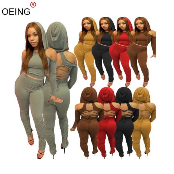 women's two piece pants womens 2 sets sportswear fall winter hooded pleated outifts long sleeve hoodies+pants fashion casual tracksuit, White
women's two piece pants womens 2 sets sportswear fall winter hooded pleated outifts long sleeve hoodies+pants fashion casual tracksuit, White