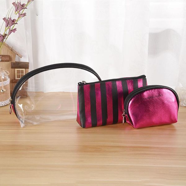 3pcs/set portable travel organizer cosmetic bag toiletry waterproof wash storage bags makeup case transparent zipper pvc 8cm & cases
3pcs/set portable travel organizer cosmetic bag toiletry waterproof wash storage bags makeup case transparent zipper pvc 8cm & cases
