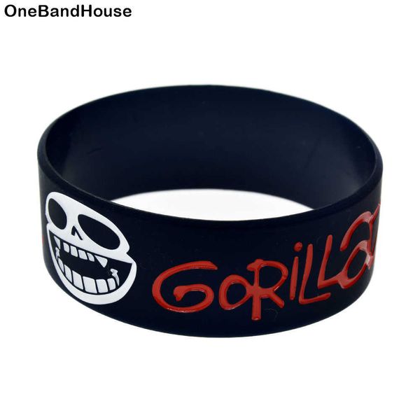 gorillaz silicone bracelet, 1 piece, 1 inch wide, black, music gift, Golden;silver
gorillaz silicone bracelet, 1 piece, 1 inch wide, black, music gift, Golden;silver
