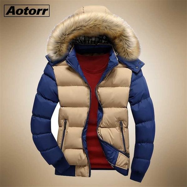 men down parkas winter warm fleece jacket 9 color fashion fur hood hat detachable outerwear casual s coats thick hoodies 211119, Black
men down parkas winter warm fleece jacket 9 color fashion fur hood hat detachable outerwear casual s coats thick hoodies 211119, Black