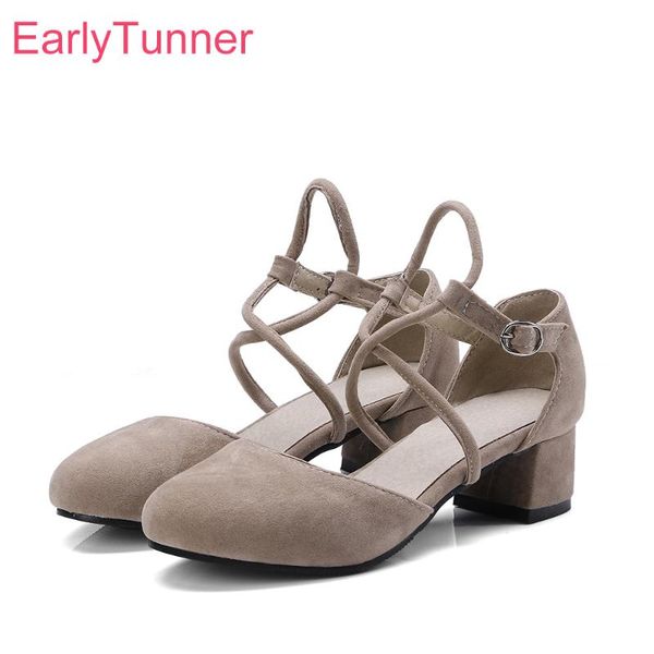 brand summer comfortable black apricot women gladiator sandals fashion med heels lady shoes ep91 plus big size 43 48
brand summer comfortable black apricot women gladiator sandals fashion med heels lady shoes ep91 plus big size 43 48