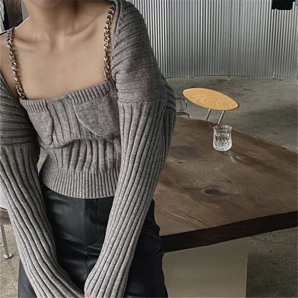 women's sweaters korean chain-knit cord of metal + fashion sweater cardigan shawl 2 vest and knitted or crocheted l3ms, White;black
women's sweaters korean chain-knit cord of metal + fashion sweater cardigan shawl 2 vest and knitted or crocheted l3ms, White;black