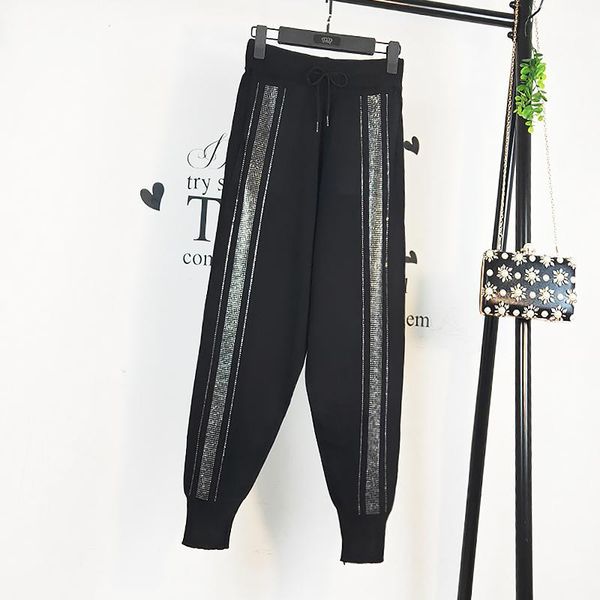 women's pants & capris knitting women fashion heavy iron drill casual trouser loose spring and summer black knitted trousers female, Black;white
women's pants & capris knitting women fashion heavy iron drill casual trouser loose spring and summer black knitted trousers female, Black;white