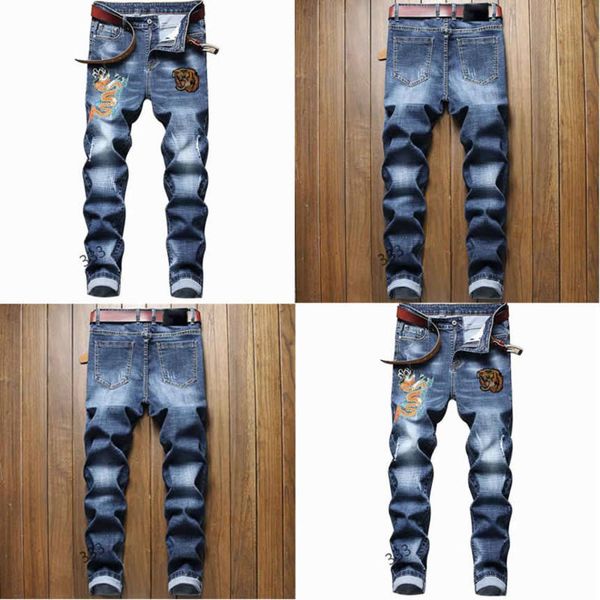 fashion jeans Embroidered tiger dragon ny Trousers mens cloth Slim Motorcycle Moto Biker Hip Hop Denim Mens Jeans 29-38, Blue
fashion jeans Embroidered tiger dragon ny Trousers mens cloth Slim Motorcycle Moto Biker Hip Hop Denim Mens Jeans 29-38, Blue