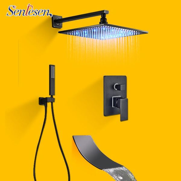 senlesen matte black banheiro torneira do chuveiro rainfall tub led banheira chuva praça cachoeira set chuv bathroom shower sets
senlesen matte black banheiro torneira do chuveiro rainfall tub led banheira chuva praça cachoeira set chuv bathroom shower sets
