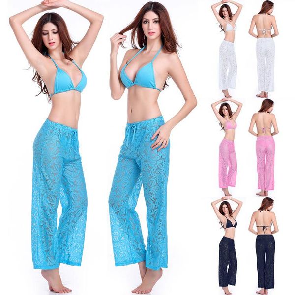 women's beach pants tide lace bikini style belt adjustable pants(not including bikini) leggings, Black
women's beach pants tide lace bikini style belt adjustable pants(not including bikini) leggings, Black