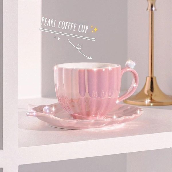 mugs pearl shel mug ceramic tea set afternoon cups cute coffee and plate kitchen home office decoration
mugs pearl shel mug ceramic tea set afternoon cups cute coffee and plate kitchen home office decoration