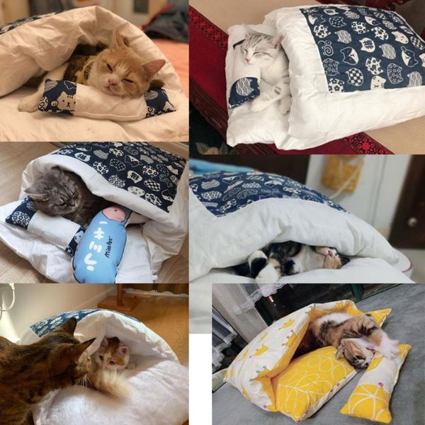 cat beds & furniture kennel bed thicken belt pillow house warm comfortable sleeping bag sofas mat removable cave pet supplies
cat beds & furniture kennel bed thicken belt pillow house warm comfortable sleeping bag sofas mat removable cave pet supplies