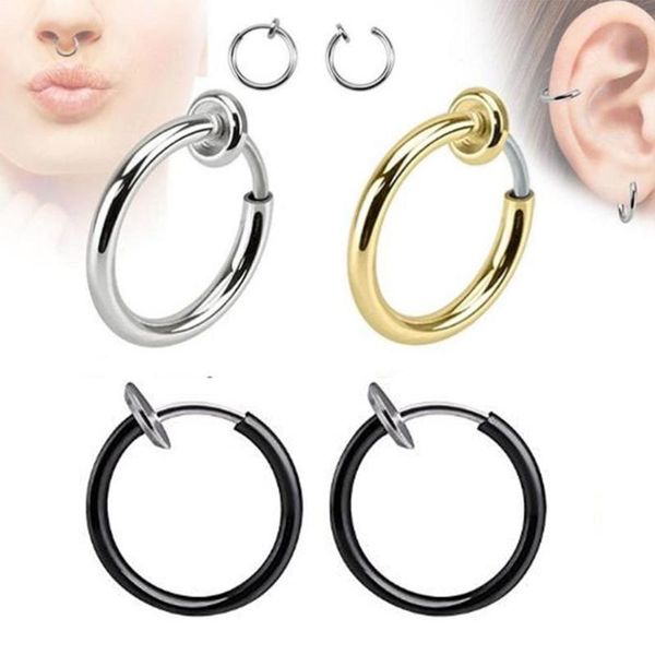 pair 13mm clip on earrings fake non-piercing spring for sensitive ears cartilage party favor
pair 13mm clip on earrings fake non-piercing spring for sensitive ears cartilage party favor
