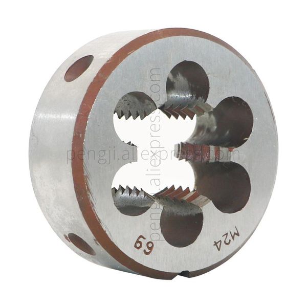 24mm x 3 metric right hand round die, machine thread die m24 3mm pitch for mold machining, alloy steel material. tools
24mm x 3 metric right hand round die, machine thread die m24 3mm pitch for mold machining, alloy steel material. tools