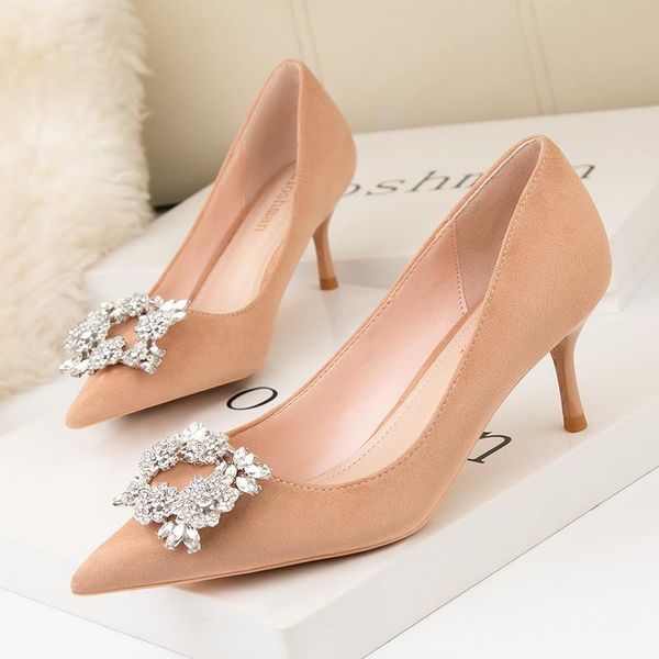 dress shoes women fashion crystal high heel 2021 pointed toe thin heels wedding pumps casual elegant nude autumn, Black
dress shoes women fashion crystal high heel 2021 pointed toe thin heels wedding pumps casual elegant nude autumn, Black