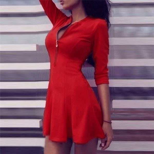 casual dresses 2021 solid color office lady bodycon dress party vestido zip v neck mini long sleeve women slim spring autumn, Black;gray
casual dresses 2021 solid color office lady bodycon dress party vestido zip v neck mini long sleeve women slim spring autumn, Black;gray