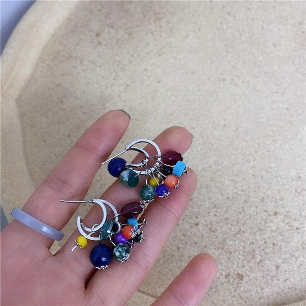 hoop & huggie aomu retro ethnic handmade colorful beads metal geometric contrast drop earrings for women fashion trip personality jewelry gi, Golden;silver
hoop & huggie aomu retro ethnic handmade colorful beads metal geometric contrast drop earrings for women fashion trip personality jewelry gi, Golden;silver