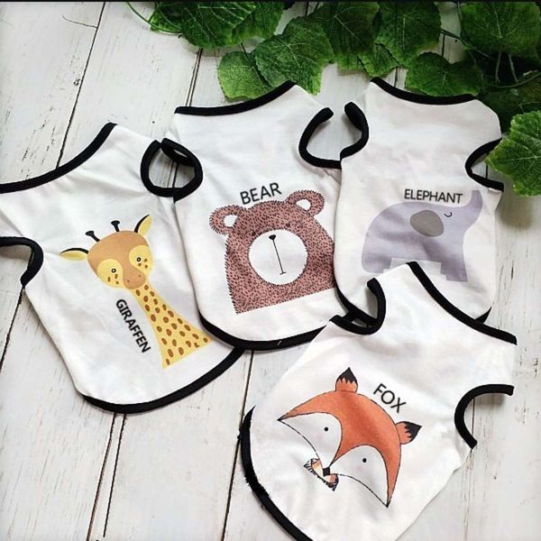 dog apparel dog clothes summer thin pet teddy bear bomei fight cat dog supplies cartoon vest
dog apparel dog clothes summer thin pet teddy bear bomei fight cat dog supplies cartoon vest