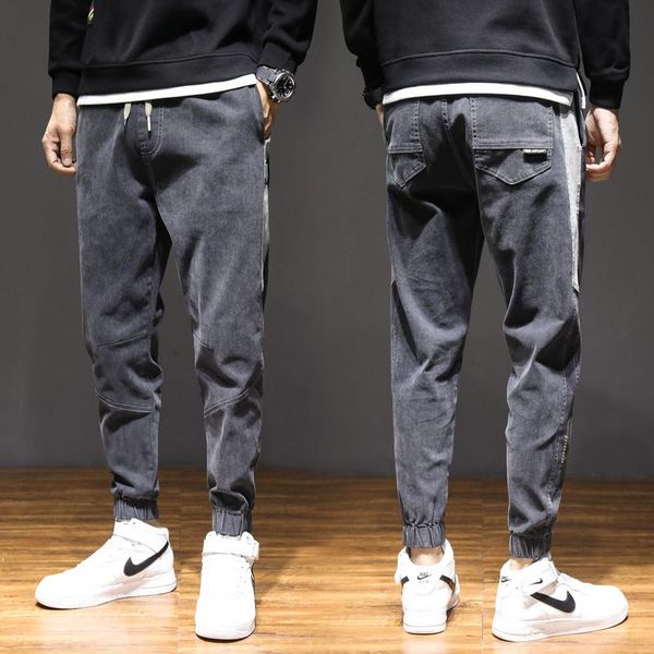 men's jeans 2021 arrival fashion men casual harem pants spring autumn elastic waist comfort loosetrousers male washed denim, Blue
men's jeans 2021 arrival fashion men casual harem pants spring autumn elastic waist comfort loosetrousers male washed denim, Blue
