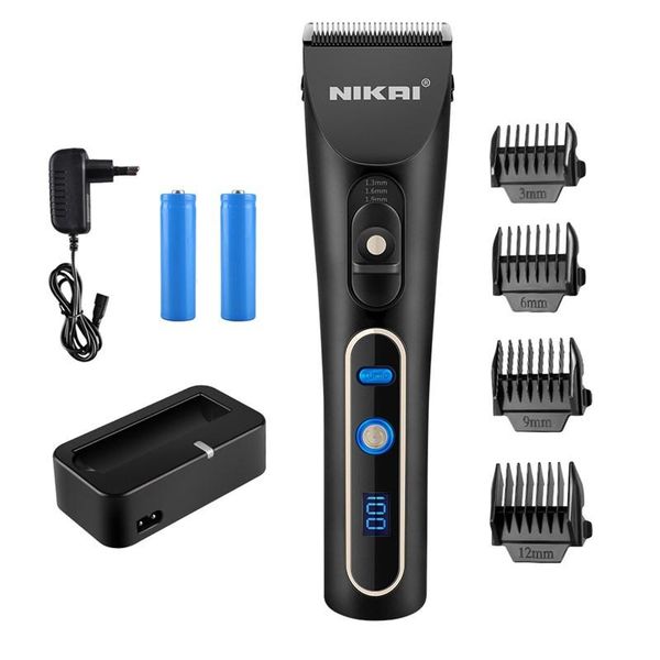 hair clippers professional digital trimmer rechargeable electric clipper men's cordless haircut adjustable ceramic blade
hair clippers professional digital trimmer rechargeable electric clipper men's cordless haircut adjustable ceramic blade