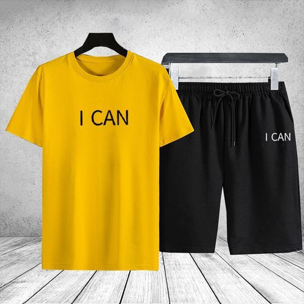 two pieces sets mens tracksuit short sleeve t shirts pants sportwear suit male letter printed joggers summer set clothes, Gray
two pieces sets mens tracksuit short sleeve t shirts pants sportwear suit male letter printed joggers summer set clothes, Gray