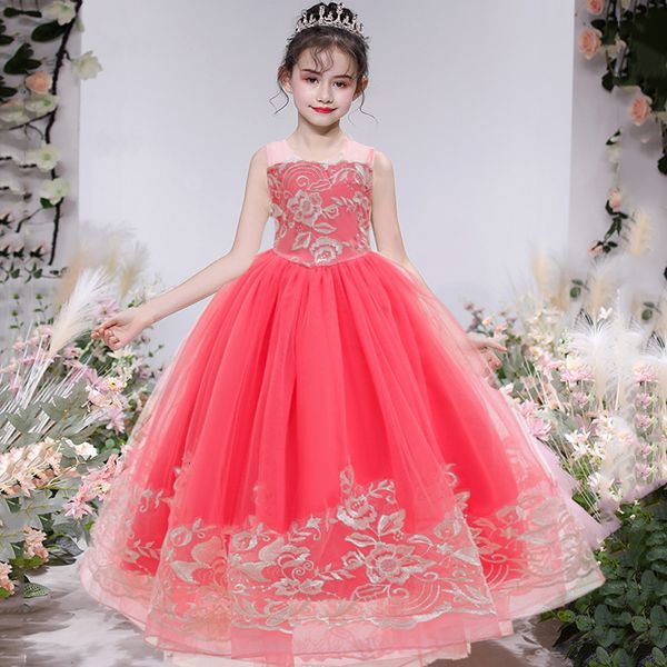 girl's green girl vintage kids dresses for girls flower princess backless long party wedding children dress 4-14 year c0223, Red;yellow
girl's green girl vintage kids dresses for girls flower princess backless long party wedding children dress 4-14 year c0223, Red;yellow