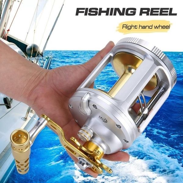 strong drag drum fishing reels level wind right hand trolling reel jigging for saltwater sea pesca baitcasting
strong drag drum fishing reels level wind right hand trolling reel jigging for saltwater sea pesca baitcasting