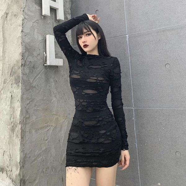 helisopus gothic black mini jurk streetwear rock punk hollow retro high taille long mouwen bodycon jurken, Black;gray
helisopus gothic black mini jurk streetwear rock punk hollow retro high taille long mouwen bodycon jurken, Black;gray