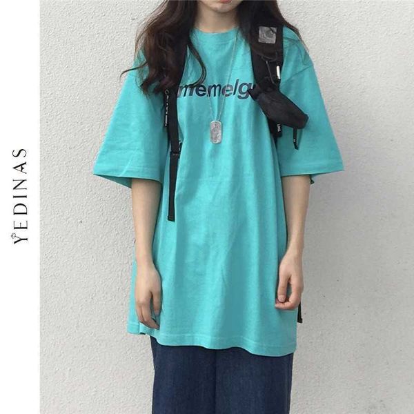 yedinas women summer casual t-shirts fashion korean style streetwear harajuku t shirt female loose cotton tees y2k 210527, White
yedinas women summer casual t-shirts fashion korean style streetwear harajuku t shirt female loose cotton tees y2k 210527, White