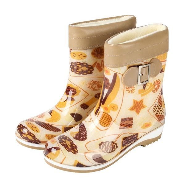 boots autumn winter women-in-tube anti-slip waterproof shoes plus velvet warmth short fashion water overshoe, Black
boots autumn winter women-in-tube anti-slip waterproof shoes plus velvet warmth short fashion water overshoe, Black