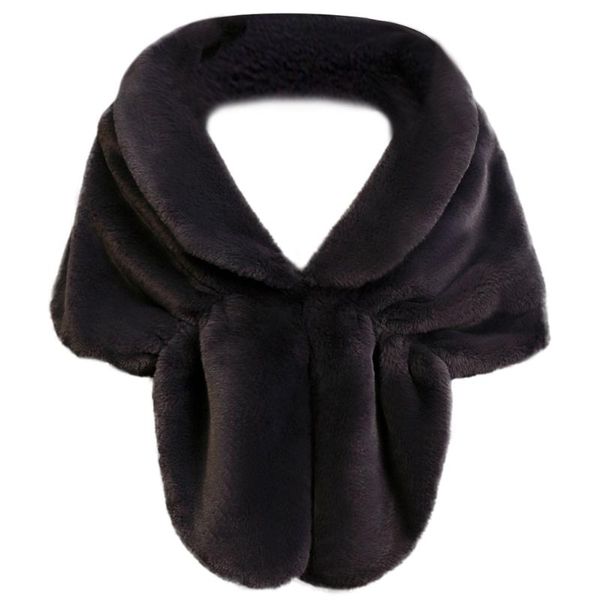 scarves womens faux fur collar shawl scarf wrap evening party cape stole for bride and bridesmaid winter coat, Blue;gray
scarves womens faux fur collar shawl scarf wrap evening party cape stole for bride and bridesmaid winter coat, Blue;gray